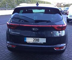 2018 2018 182 KIA SPORTAGE 2 1.7 CRDI SAT NAV OR 472 EUROS P/M  SPORTAGE - Image 4/10