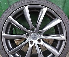 Monaco Alloy wheels 5x114.3 Lexus gs 255/35R19