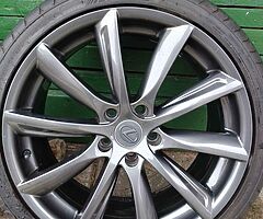Monaco Alloy wheels 5x114.3 Lexus gs 255/35R19 - Image 5/8