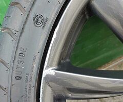 Monaco Alloy wheels 5x114.3 Lexus gs 255/35R19 - Image 7/8