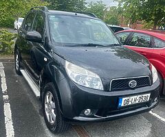 08 for sale dAihatsu terios 1.5 automatic petrol nct 23 tax 06 22 mls 110000 €3350 Dundalk