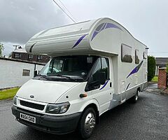2005 Ford Transit Hymer 6 berth motorhome