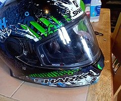 Shark bike helmet
