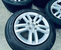 Audi Q7 18 inch genuine alloy wheels