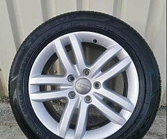 Audi Q7 18 inch genuine alloy wheels - Image 5/7
