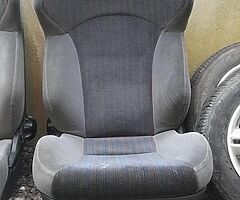 Seats + wheels
