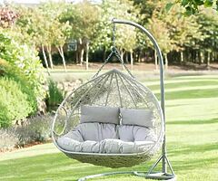 DOUBLE EGG SWING CHAIR - DELIVERY 