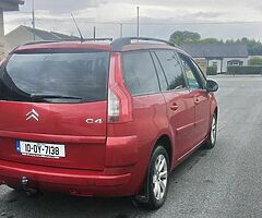 2010 citroen c4 Picasso nct and tax automatic - Image 5/10