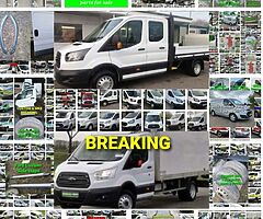 Transit custom and mk8 parts for sale