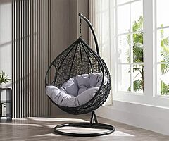 EGG SWING CHAIR + XXL CUSHIONS - DELIVERY 
