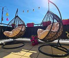 EGG SWING CHAIR + XXL CUSHIONS - DELIVERY  - Image 3/4