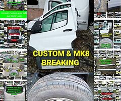 Transit custom and mk8 parts for sale now