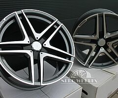 Mercedes AMG style alloy wheels 20'' 5x112