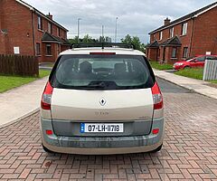 07 renault scenic 1.5 petrol
6 speed manual 
Only 79000 milage
New Nct till 3/2023✅
Tax 5/2022 - Image 6/10
