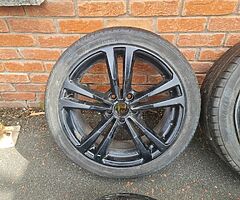 Audi A3 A4 18 Inch S Line Wheels 5x112 Fitment VW Caddy Golf Jetta Seat Leon