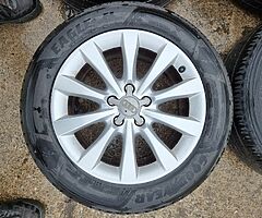 Audi A6/A5/A4 16" Genuine Alloys 225/55/ZR17.