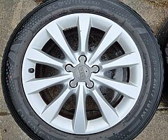Audi A6/A5/A4 16" Genuine Alloys 225/55/ZR17. - Image 4/5