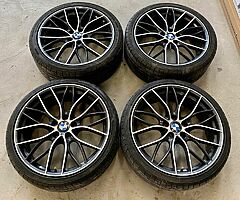 20’’ UPGRADED BMW M PERFORMANCE ALLOYS
