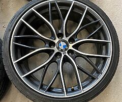 20’’ UPGRADED BMW M PERFORMANCE ALLOYS