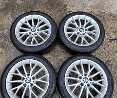 BMW 17" Genuine Alloys w/Good Tyres 1/2/3/5 series