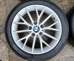 BMW 17" Genuine Alloys w/Good Tyres 1/2/3/5 series - Image 5/5