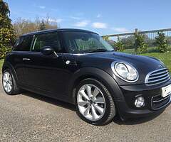2010 MINI COOPER 1.6 DIESEL PANTHER BLACK✅