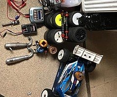 Petrol remote control car