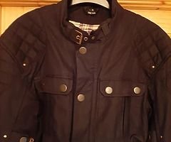 Mens richa waxed cotton jacket
