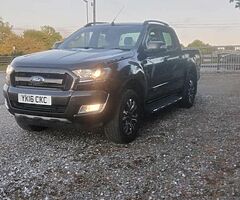 2016 Ford ranger wildtrack UK reg