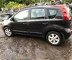 08 Nissan note