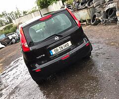 08 Nissan note