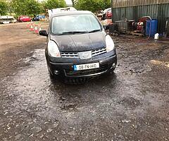 08 Nissan note - Image 4/8