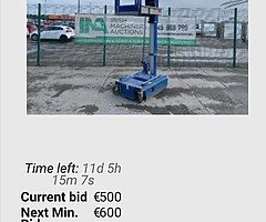 Auction on now
