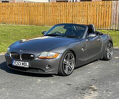 Grey 2003 BMW Z4 3.0l petrol convertible for sale may swap or P/X (bike, car ant etc)