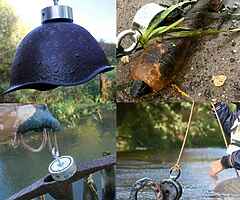 Double Sided Magnet Fishing 250kg Each Side D75mm With 20m Rope Ready to Go