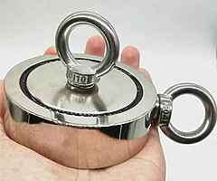 Double Sided Magnet Fishing 250kg Each Side D75mm With 20m Rope Ready to Go - Image 3/10