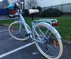 LADIES CITY BIKE + BASKET - 7 Shimmano Gears - DELIVERY 