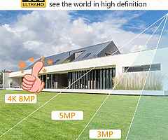 Smart IP Camera 8mp 4K Quality new in box no receiver needed - Image 6/10