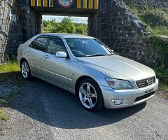 2002 Altezza 4 cylinder