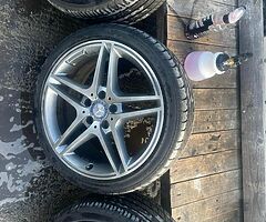 Mercedes amg alloy wheels 18 inch - Image 8/8