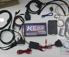 Laptop with kessmaster with cable and suport