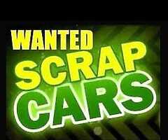 Scrap cars Van's jeeps wanted