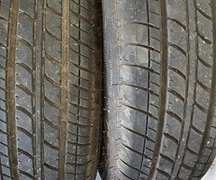 12" 70s to 80s mini wheels with 95% tyres & also have inner tubes,brand new,4x100 145*70 12s