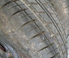 12" 70s to 80s mini wheels with 95% tyres & also have inner tubes,brand new,4x100 145*70 12s