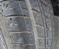 12" 70s to 80s mini wheels with 95% tyres & also have inner tubes,brand new,4x100 145*70 12s - Image 3/4