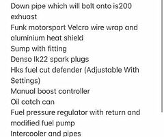 Is200 Turbo Kit