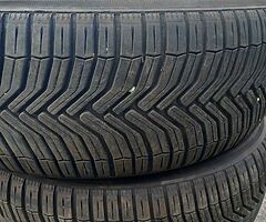 Vw Amarok 18s genuine alloy wheels with new Michelin tyres for sale fits on the VW t5 t6 too - Image 3/7