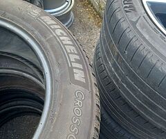Vw Amarok 18s genuine alloy wheels with new Michelin tyres for sale fits on the VW t5 t6 too - Image 5/7