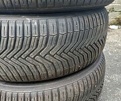 Vw Amarok 18s genuine alloy wheels with new Michelin tyres for sale fits on the VW t5 t6 too - Image 4/7