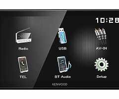 Kenwood 6.8” Digital Media Receiver with Built-in Bluetooth